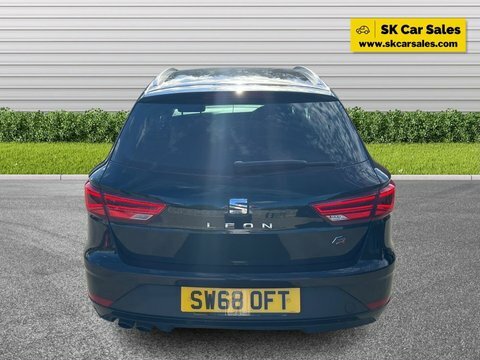 Seat Leon 2.0 Tsi Fr SW68OFT Black #5