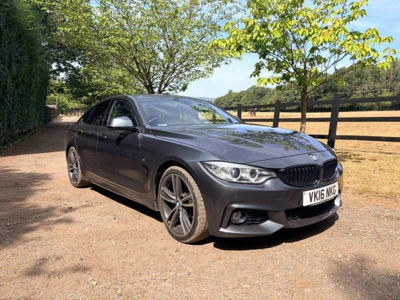 BMW 4 Series Gran Coupe 2.0 420D M Sport Euro 6 Ss Grey