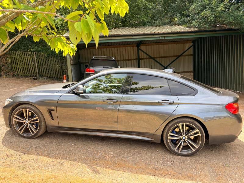 BMW 4 Series Gran Coupe 2.0 420D M Sport Euro 6 Ss Grey #6