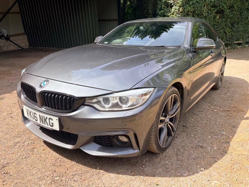 BMW 4 Series Gran Coupe 2.0 420D M Sport Euro 6 Ss Grey #3