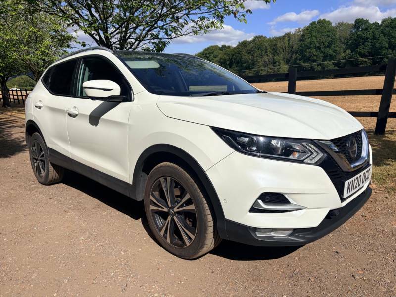 Nissan Qashqai Dci Tekna White #1