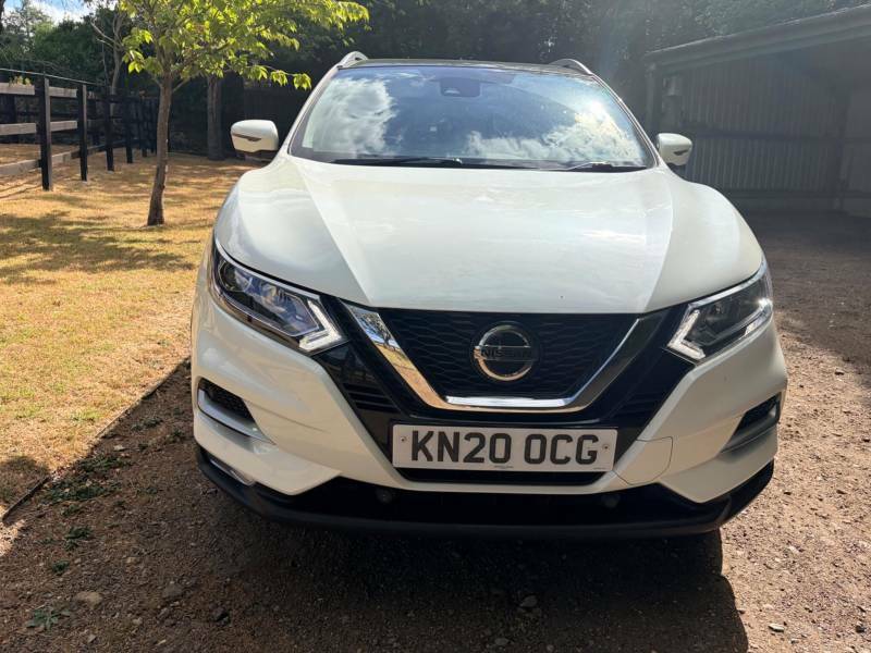 Nissan Qashqai Dci Tekna White #2