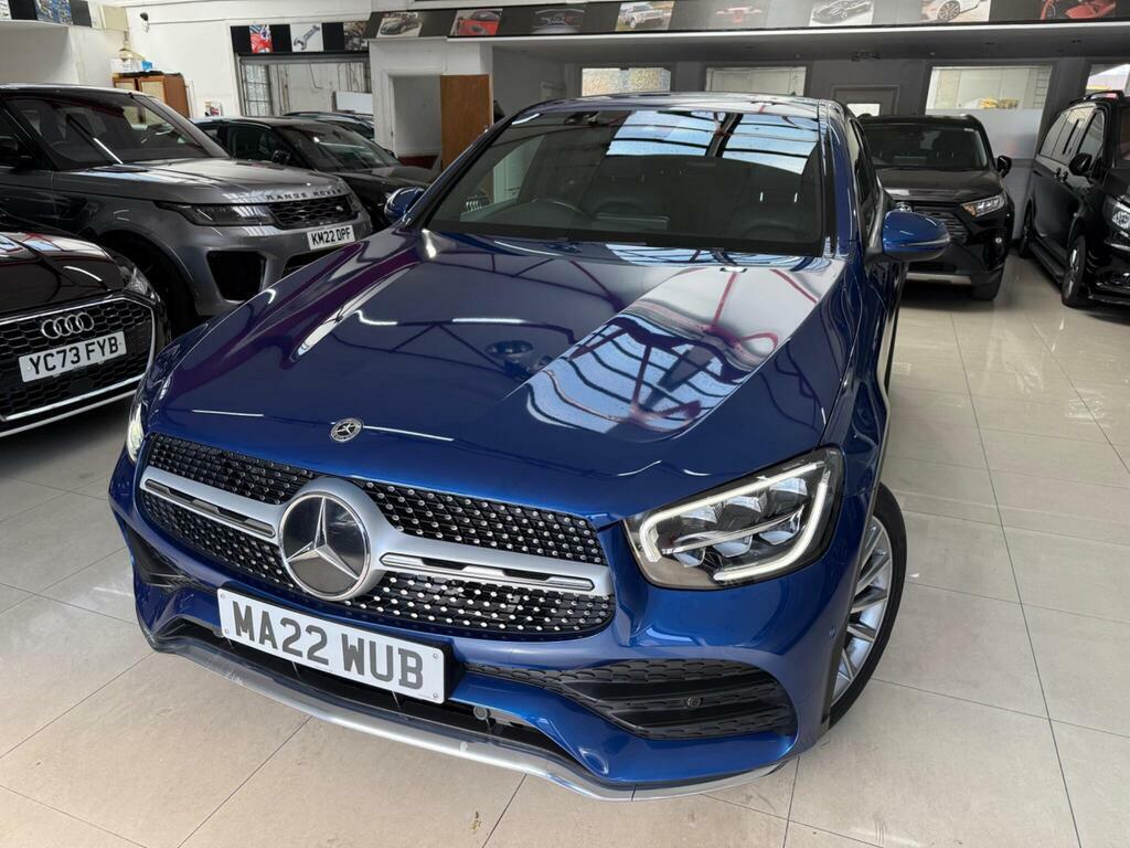 Mercedes-Benz GLC Class 2.0 Glc300h Mhev Amg Line Premium Coupe G-tronic Blue #5