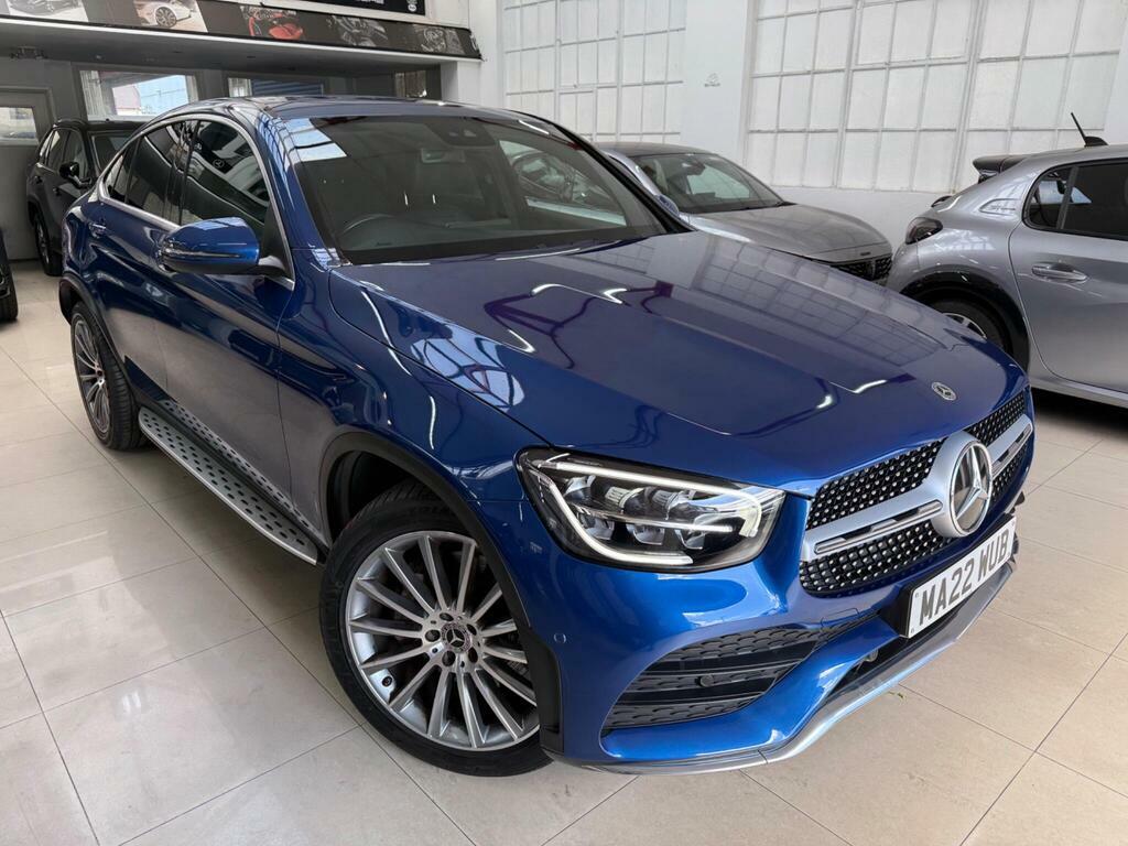 Mercedes-Benz GLC Class 2.0 Glc300h Mhev Amg Line Premium Coupe G-tronic Blue #2