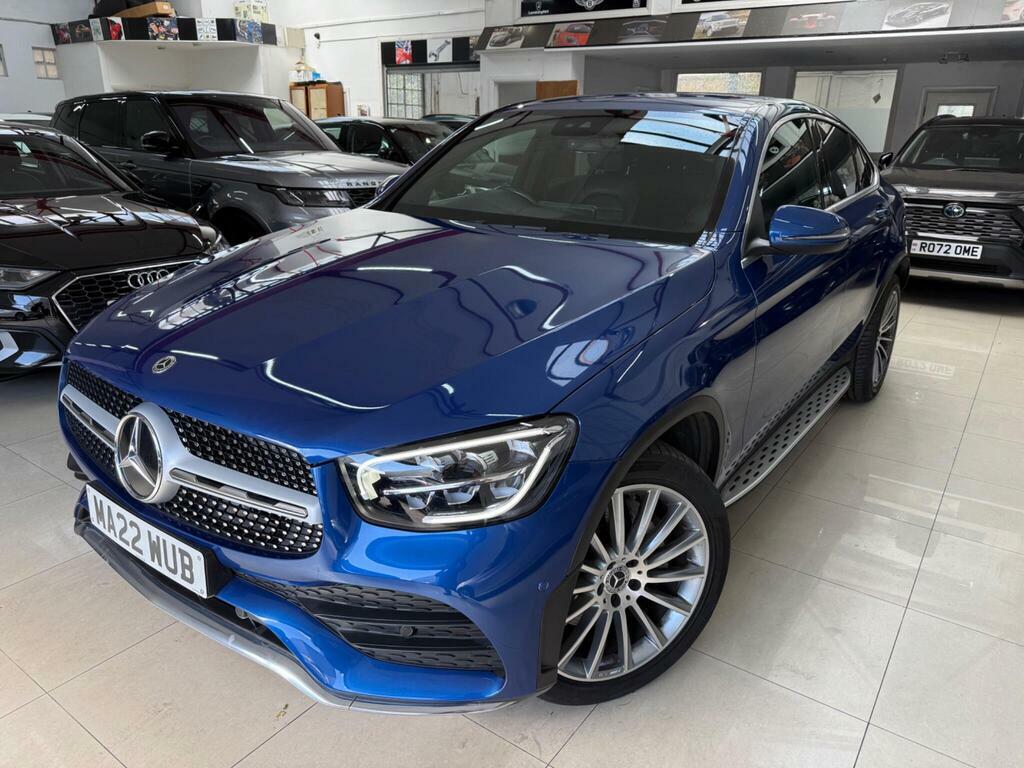 Mercedes-Benz GLC Class 2.0 Glc300h Mhev Amg Line Premium Coupe G-tronic Blue #6
