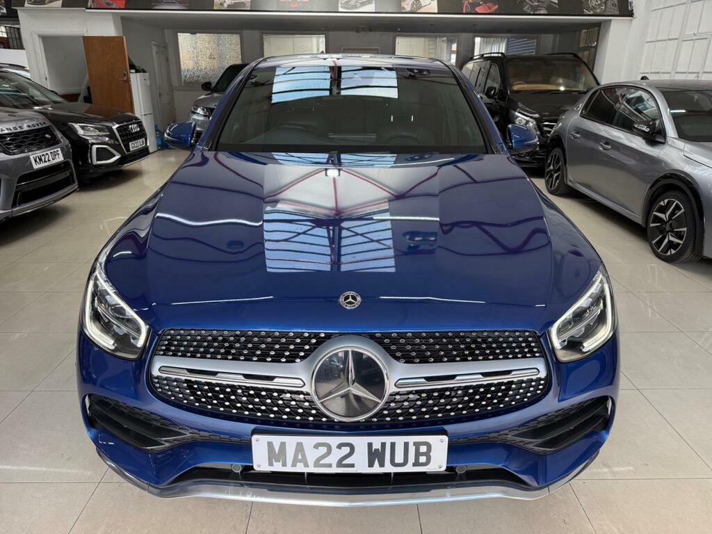 Mercedes-Benz GLC Class 2.0 Glc300h Mhev Amg Line Premium Coupe G-tronic Blue #4