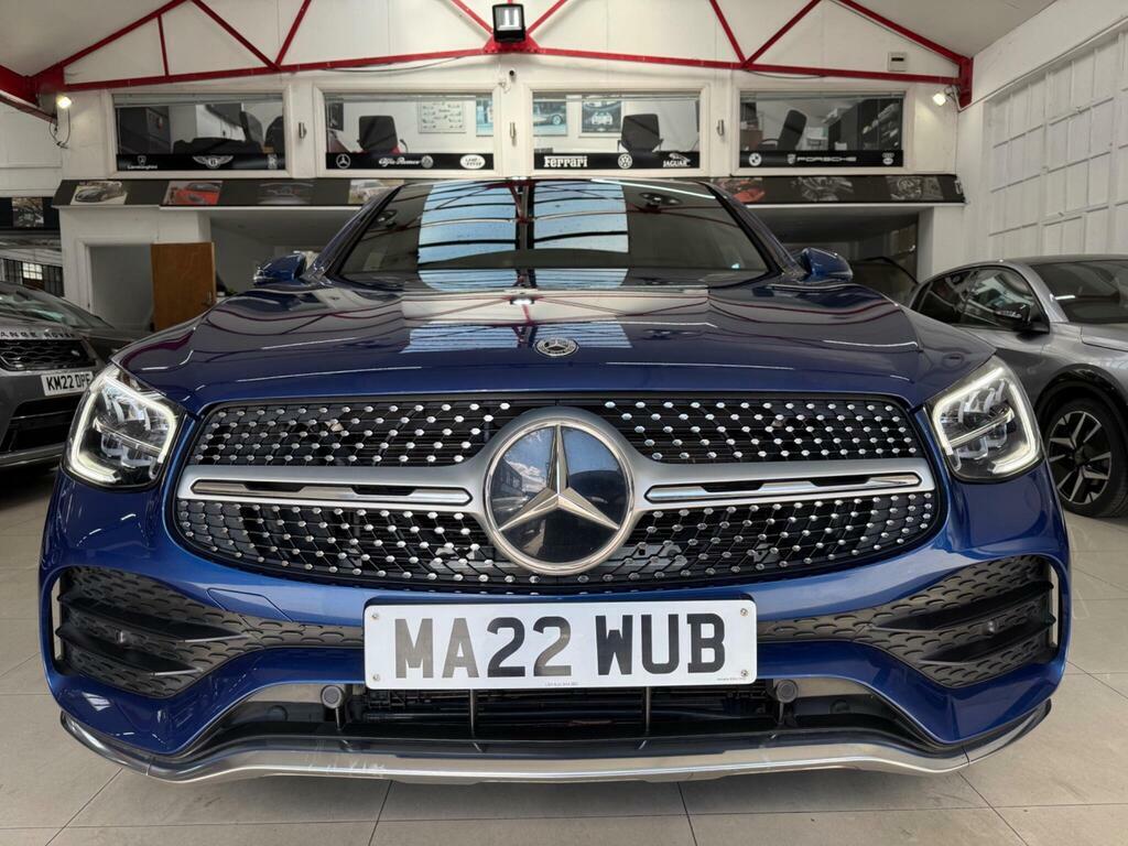 Mercedes-Benz GLC Class 2.0 Glc300h Mhev Amg Line Premium Coupe G-tronic Blue #3