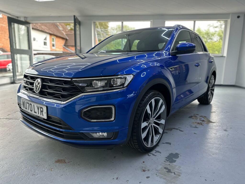 Volkswagen T-Roc Suv 1.5 Tsi Evo R-line Dsg Euro 6 Ss 2020 Blue