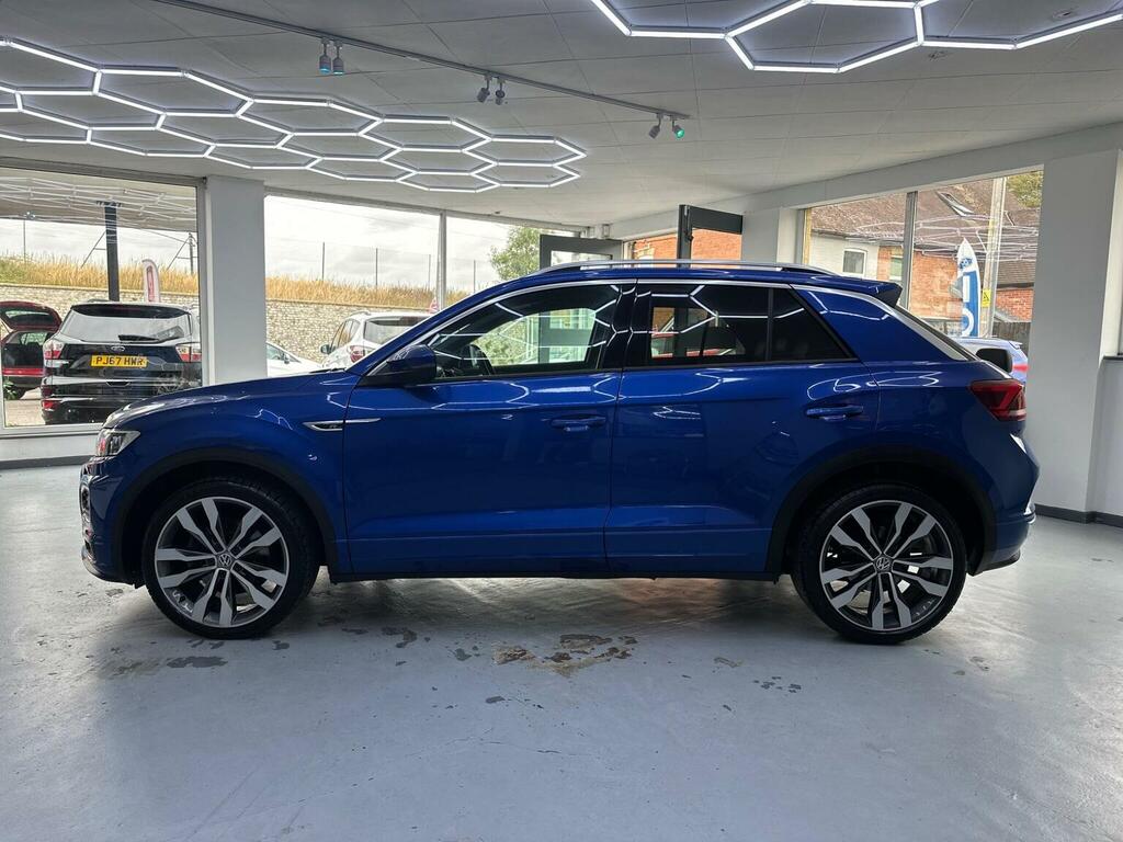 Volkswagen T-Roc Suv 1.5 Tsi Evo R-line Dsg Euro 6 Ss 2020 WU70LYR Blue #3