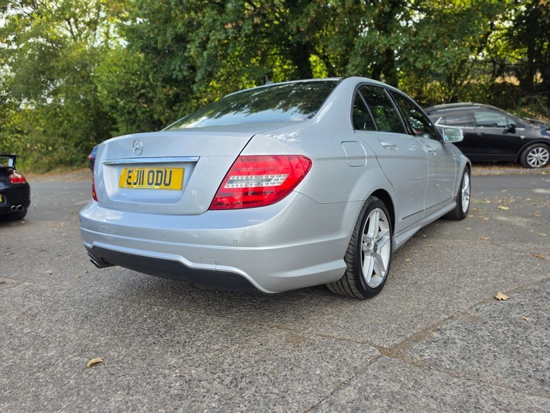 Mercedes-Benz C Class C220 Cdi Blueefficiency Sport Silver #5