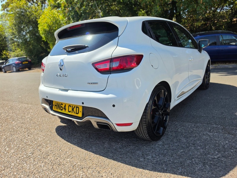 Renault Clio Renaultsport Lux White #4