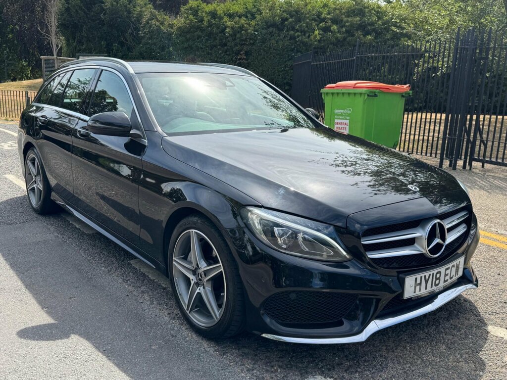 Mercedes-Benz C Class 2.1 C220d Amg Line G-tronic Euro 6 Ss Black