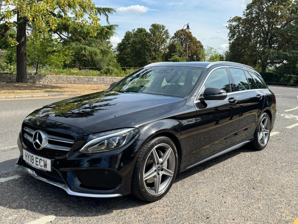 Mercedes-Benz C Class 2.1 C220d Amg Line G-tronic Euro 6 Ss Black #3