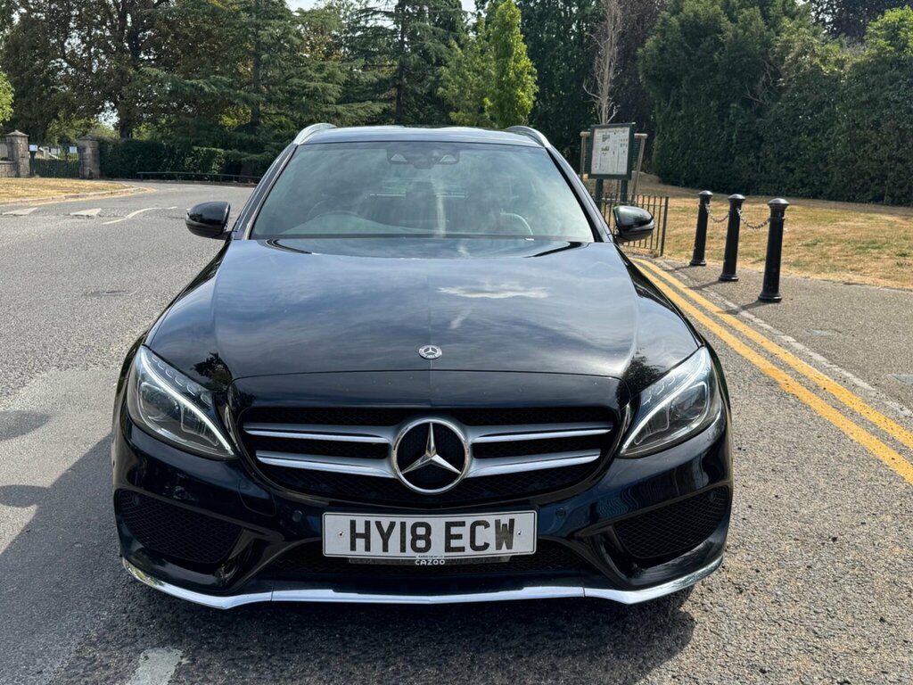 Mercedes-Benz C Class 2.1 C220d Amg Line G-tronic Euro 6 Ss Black #2