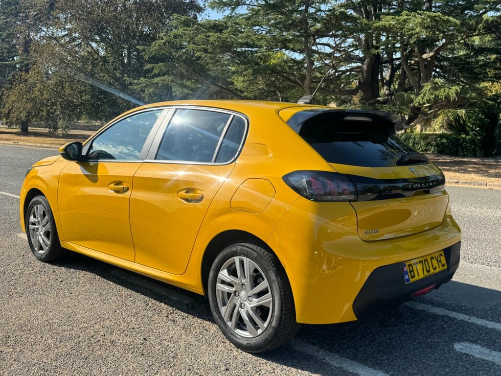 Peugeot 208 1.2 Puretech Active Eat Euro 6 Ss Yellow #5