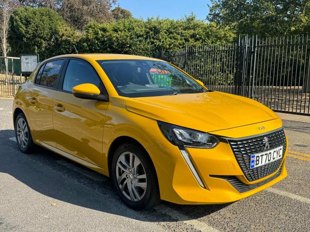 Peugeot 208 1.2 Puretech Active Eat Euro 6 Ss Yellow