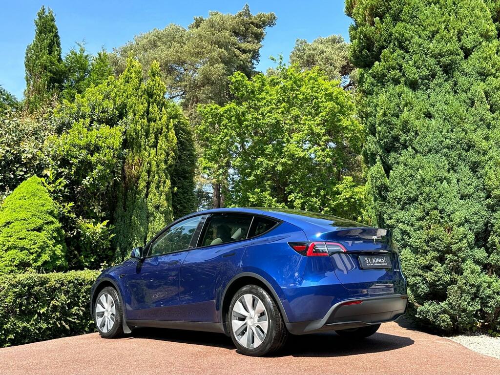 Tesla Model Y Long Range 19In Gemini Wheels Enhanced H Blue #6