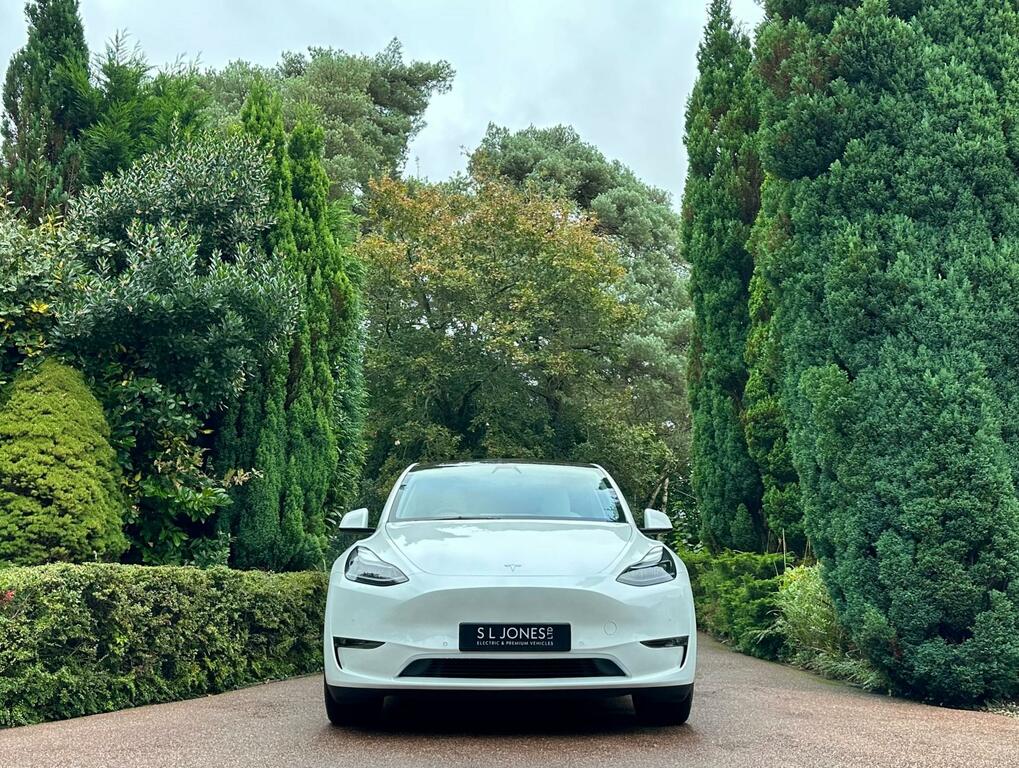 Tesla Model Y Long Range 20In Induction Wheels Premium White #2
