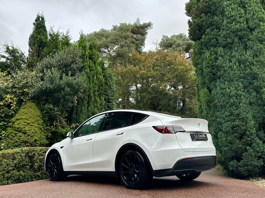 Tesla Model Y Long Range 20In Induction Wheels Premium White #6