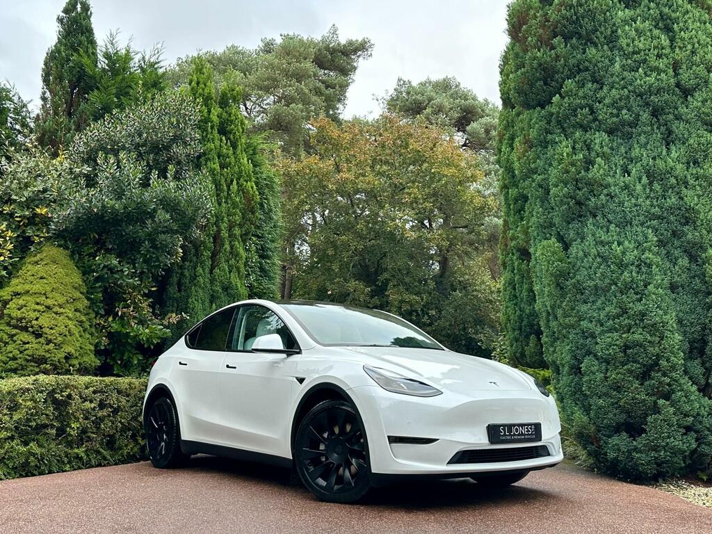 Tesla Model Y Long Range 20In Induction Wheels Premium White