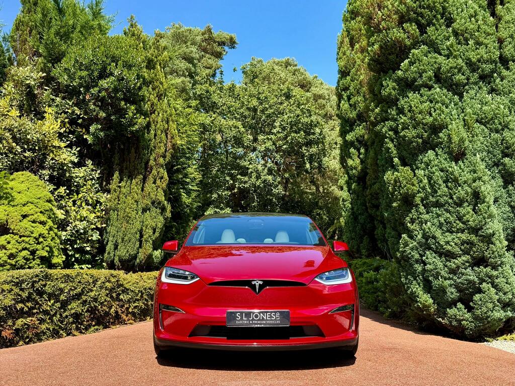 Tesla Model X Long Range Ryzen Chip With Grok Ai Assis Red #3