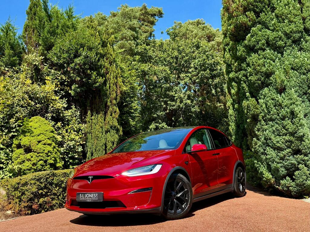 Tesla Model X Long Range Ryzen Chip With Grok Ai Assis Red #4