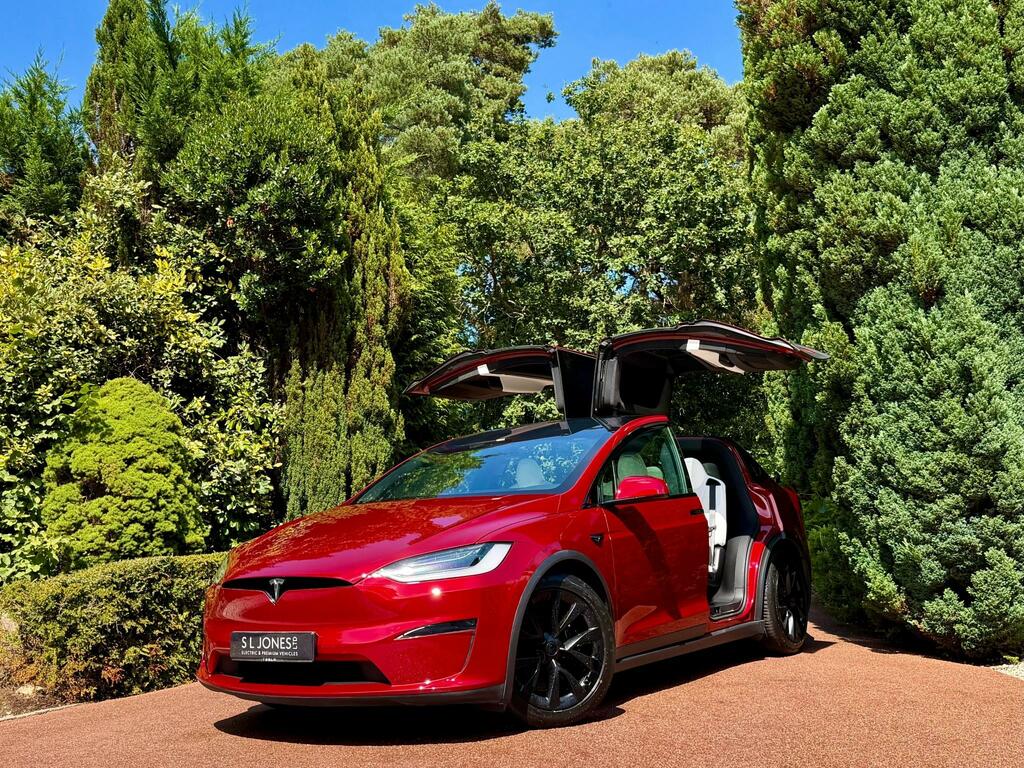 Tesla Model X Long Range Ryzen Chip With Grok Ai Assis Red #5