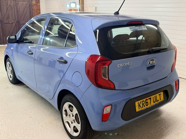 Kia Picanto 1.0 1 Hatchback Euro 6 66 Bhp KR67ULT Blue #3