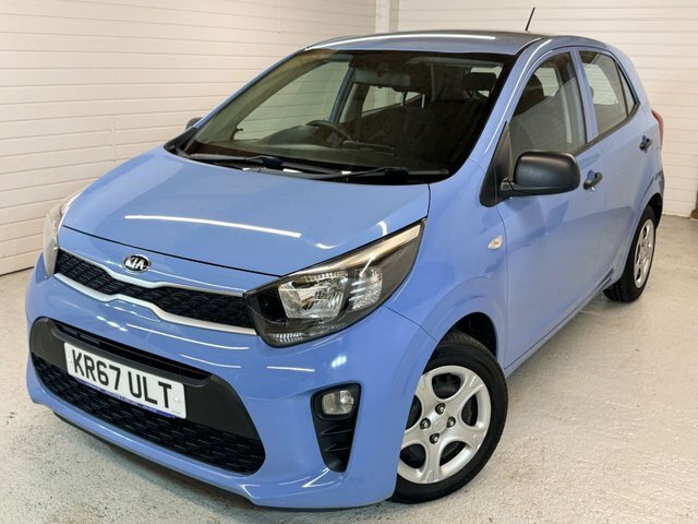 Kia Picanto 1.0 1 Hatchback Euro 6 66 Bhp KR67ULT Blue #2