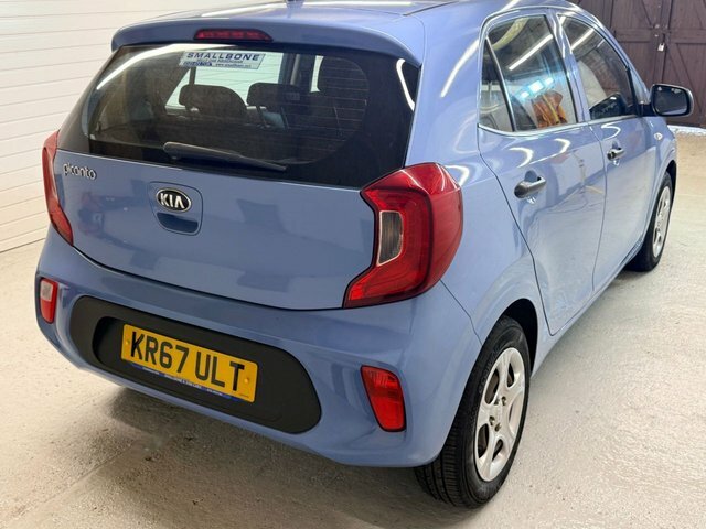 Kia Picanto 1.0 1 Hatchback Euro 6 66 Bhp KR67ULT Blue #4