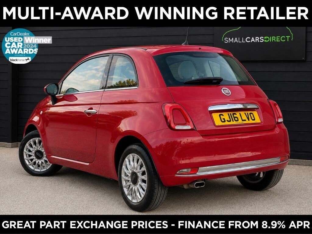 Fiat 500 500 Lounge Red