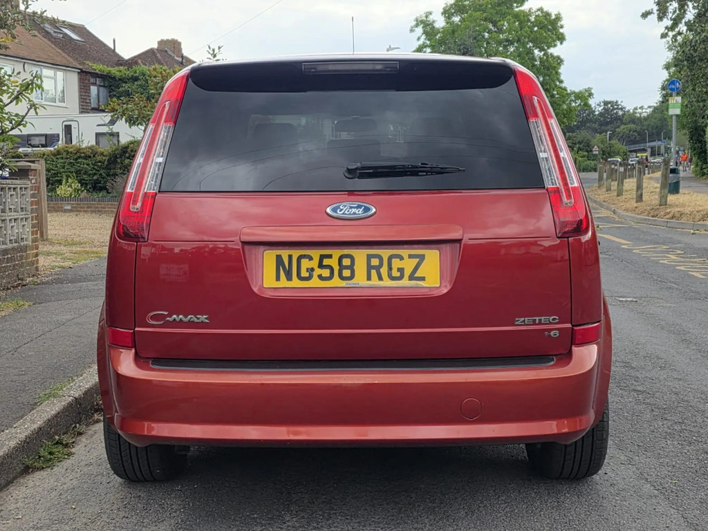 Ford C-Max 1.6 16V Zetec Mpv 164 Gkm, 99 Red #5