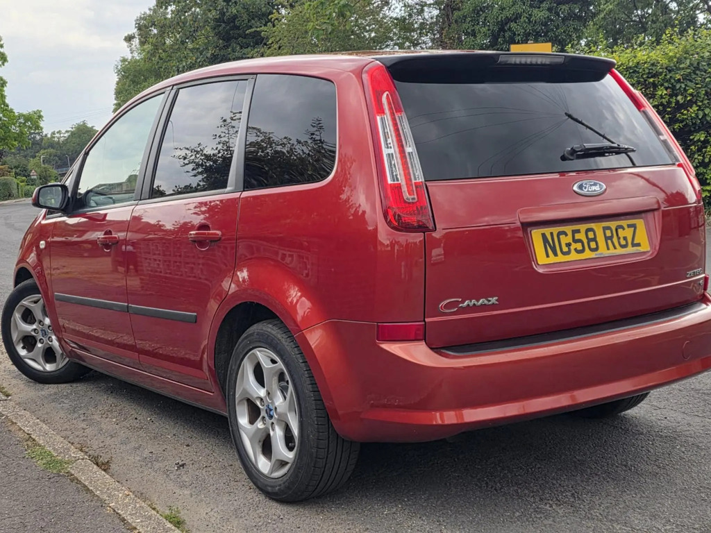 Ford C-Max 1.6 16V Zetec Mpv 164 Gkm, 99 Red #4