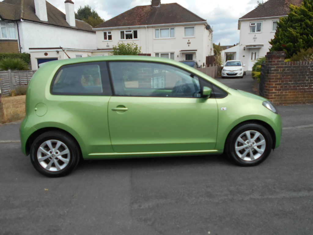 Skoda Citigo 1.0 Mpi Greentech Elegance Hatchback Ma HK12JNU Green #2