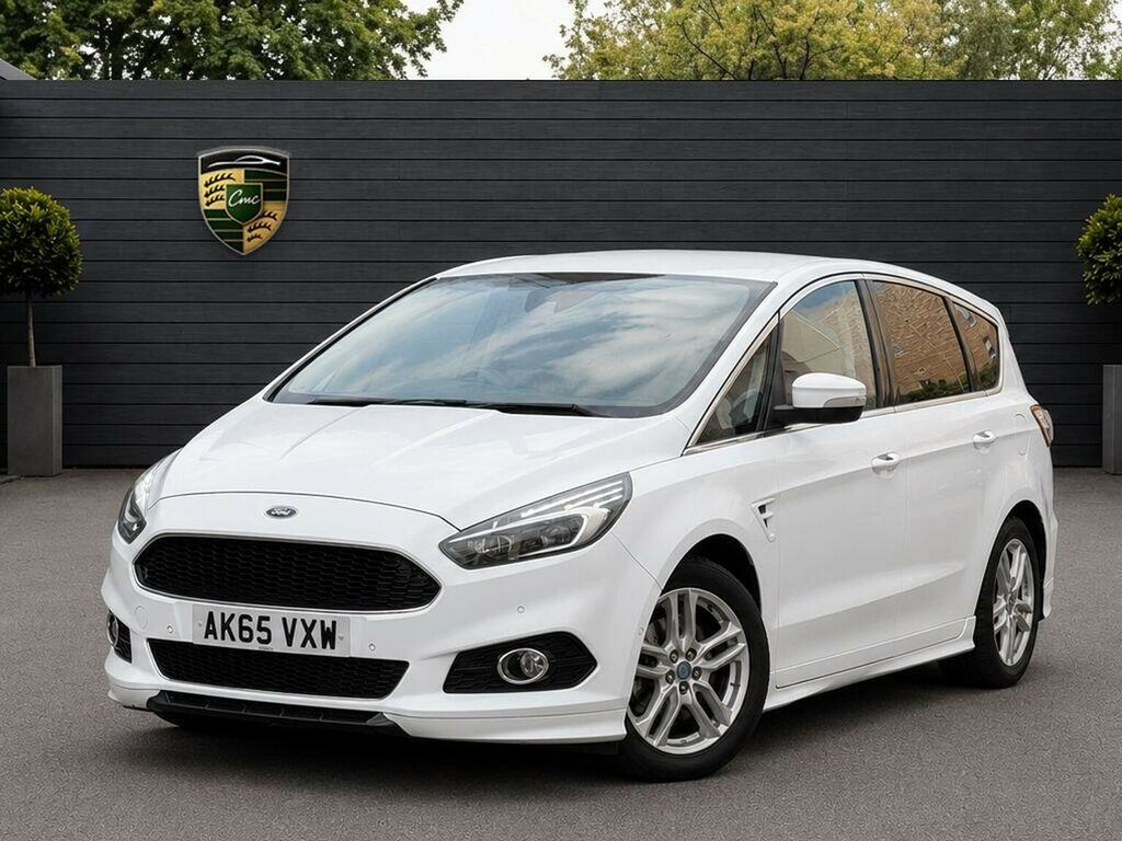 Ford S-Max Mpv 2.0 Tdci Titanium Sport Powershift Euro 6 Ss AK65VXW White #3