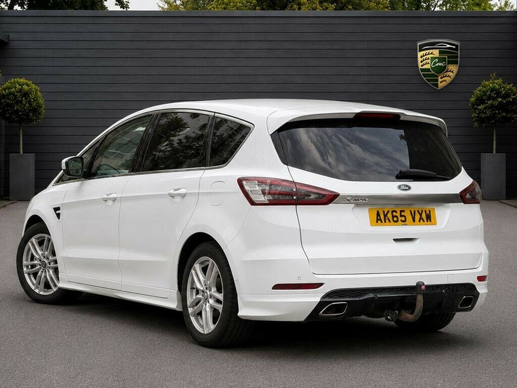Ford S-Max Mpv 2.0 Tdci Titanium Sport Powershift Euro 6 Ss AK65VXW White #6