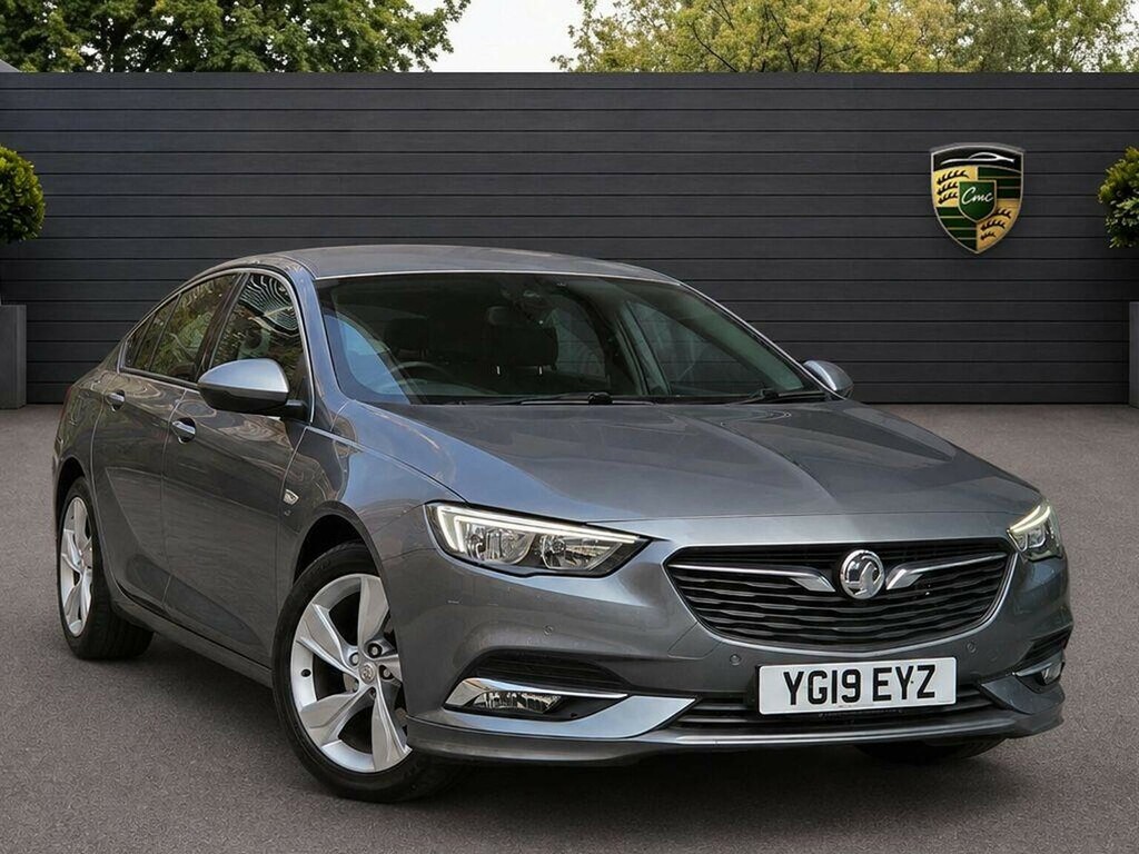 Vauxhall Insignia Hatchback 1.5I Turbo Gpf Sri VX Line Nav Grand Spo YG19EYZ Grey