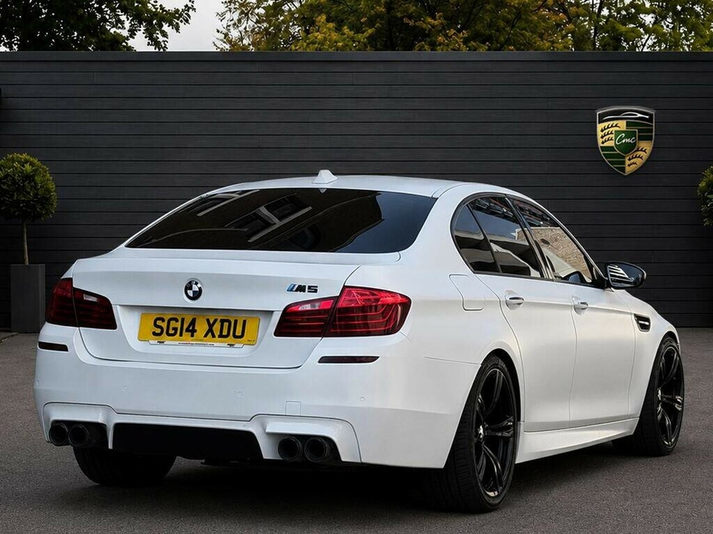 BMW M5 4.4 V8 Dct Euro 5 Ss White #4