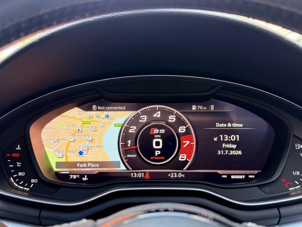 Audi S5 3.0 Tfsi V6 Tiptronic Quattro Euro 6 Ss Black #66