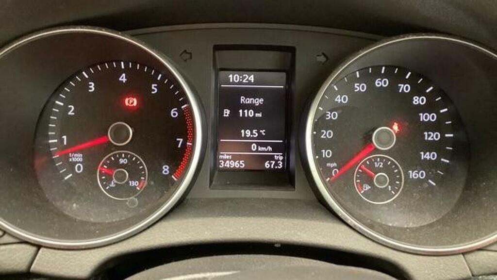 Volkswagen Golf 1.6 Tdi Match Euro White #12