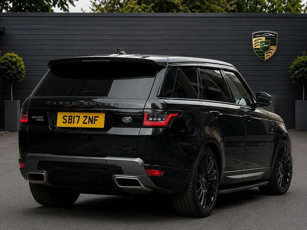 Land Rover Range Rover Sport 3.0 Sd V6 Hse 4Wd Euro 6 Ss Black #6
