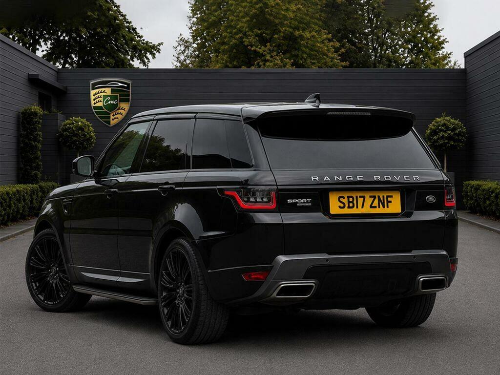 Land Rover Range Rover Sport 3.0 Sd V6 Hse 4Wd Euro 6 Ss Black #4