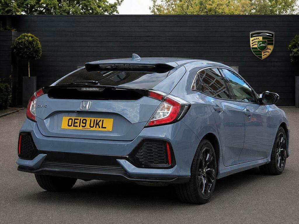 Honda Civic 1.0 Vtec Turbo Sr Euro 6 Ss Grey #6
