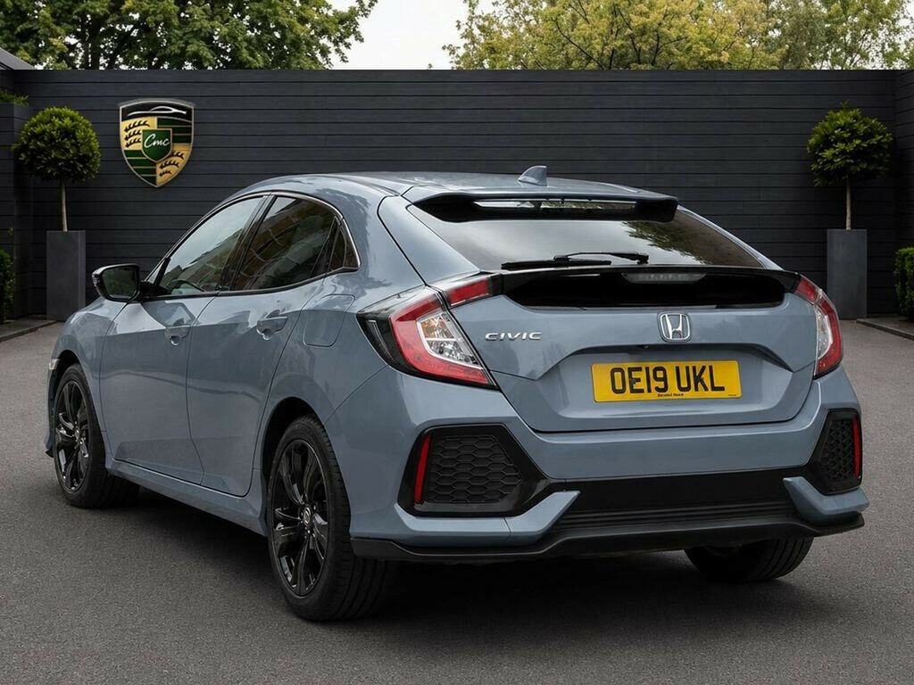 Honda Civic 1.0 Vtec Turbo Sr Euro 6 Ss Grey #4