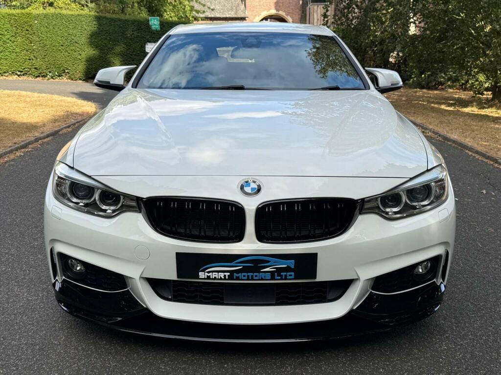 BMW 4 Series Gran Coupe 2.0 420I M Sport Xdrive Euro 6 Ss White #3