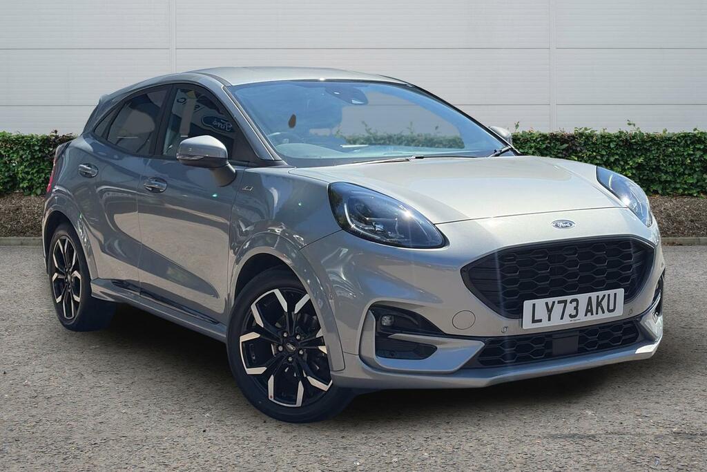 Ford Puma 1.0 Ecoboost Hybrid Mhev St-line X Dct LY73AKU Silver