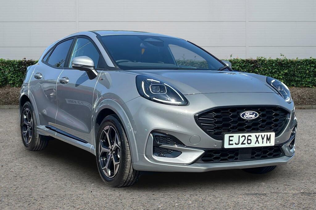 Ford Puma 1.0 Ecoboost Hybrid Mhev St-line EJ26XYM Silver