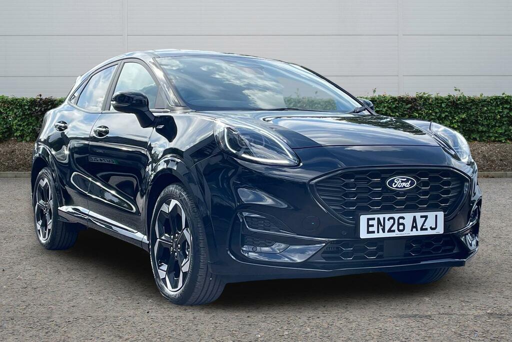 Ford Puma 1.0 Ecoboost Hybrid Mhev St-line X Black