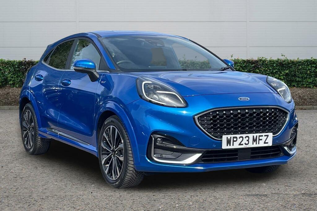 Ford Puma 1.0 Ecoboost Hybr Mhev 155 St-line Vignale Dct Blue