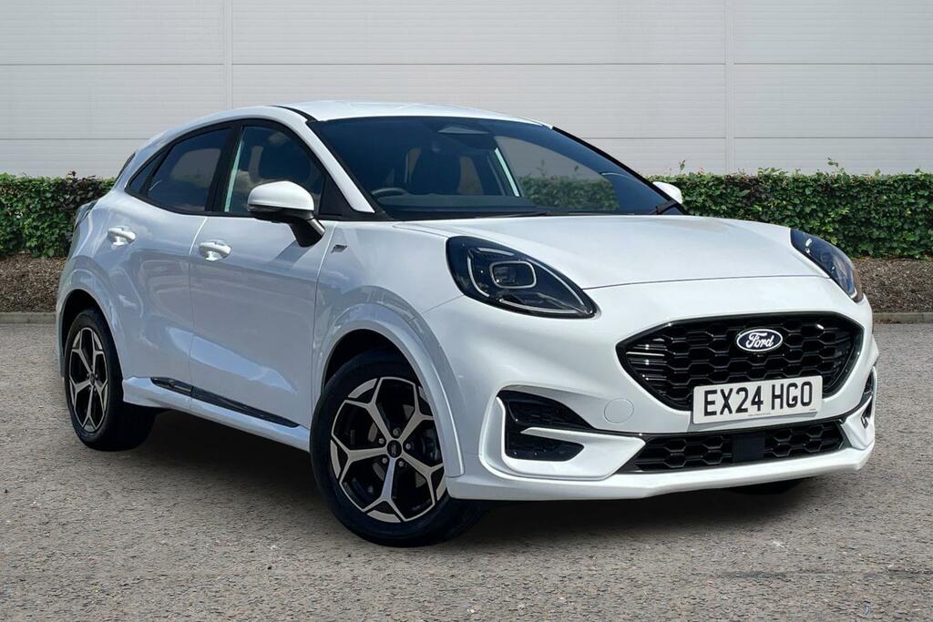 Ford Puma 1.0 Ecoboost Hybrid Mhev St-line White